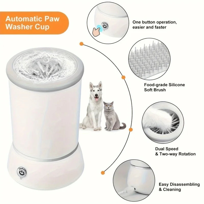 Portable Electrical Pet Paw Cleaner