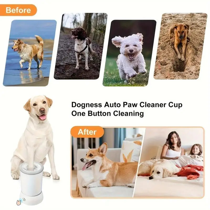 Portable Electrical Pet Paw Cleaner